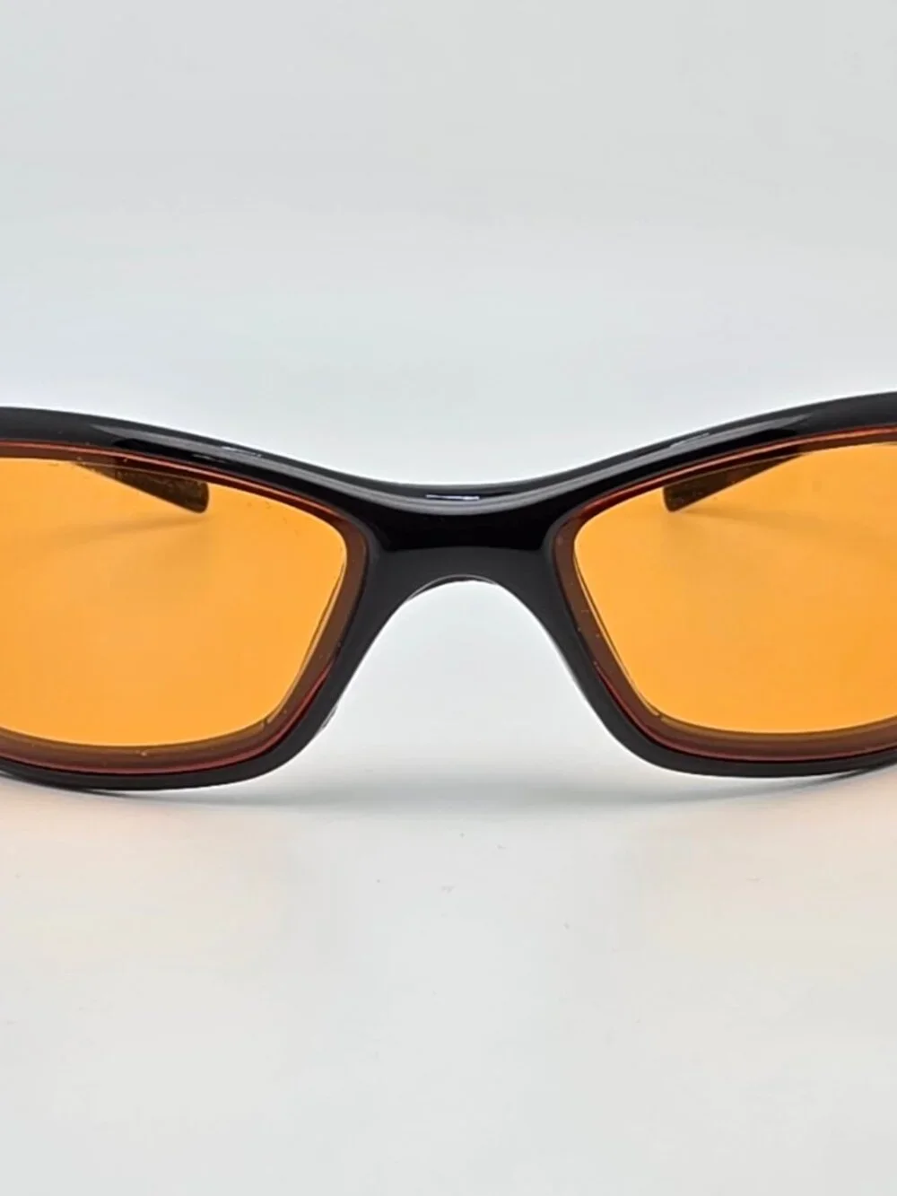 Nike EA0008 001 Interchange/S Black Frame Amber Lens Sunglasses Italy 65-19-134